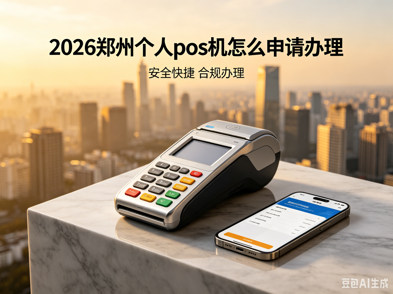 2026郑州个人 pos 机如何申请办理？官方秒到账无隐形收费推荐